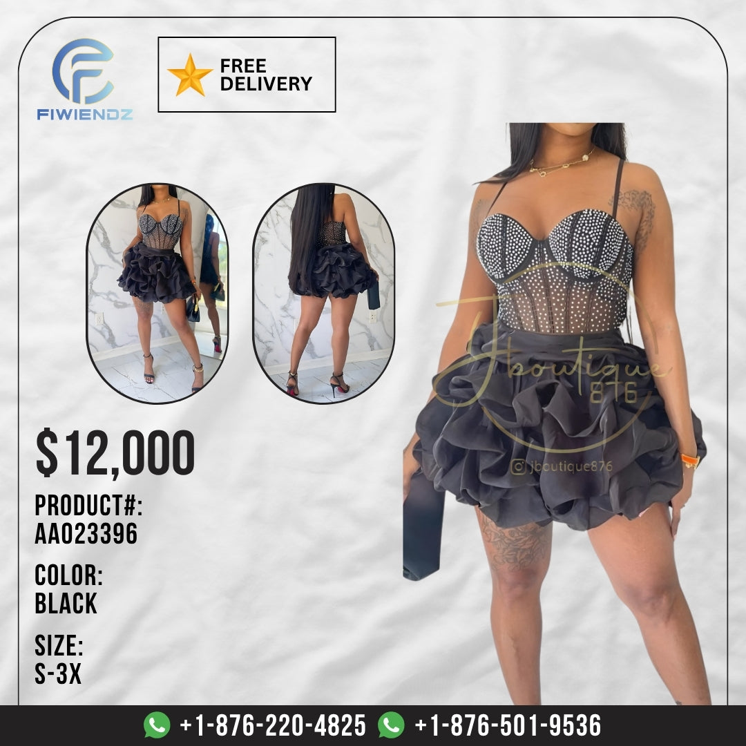 Dresses - AA023396 - Black